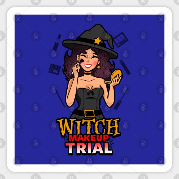 Witch Makeup Trial Sticker by Originals by Boggs Nicolas